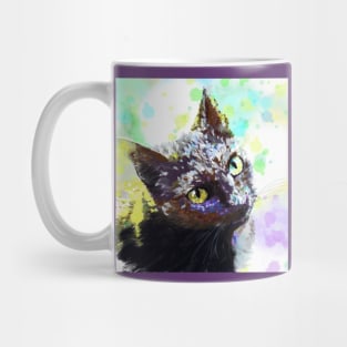 colorful cat Mug